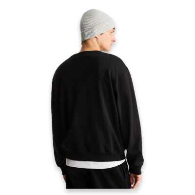The North Face Nf0A8Fxa M Tnf Essential Terry Simple Dome Relaxe Siyah Erkek Sweatshirt - The North Face (1)
