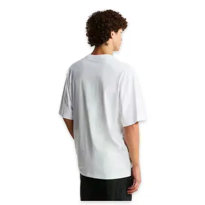 The North Face Nf0A8G9U M Liquid Logo Oversize Sleeve Tee- Beyaz Erkek T-Shirt - 3