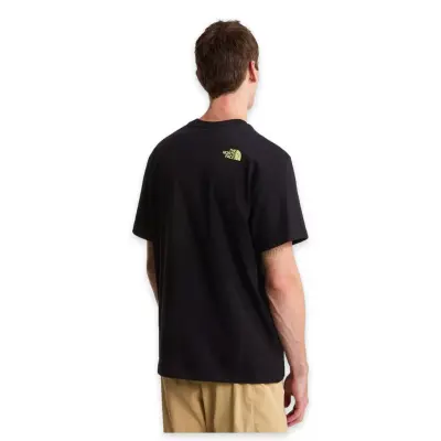 The North Face Nf0A8Gqv M Logo Twist Relaxed Sleeve Tee-Gr Siyah Erkek T-Shirt - The North Face (1)