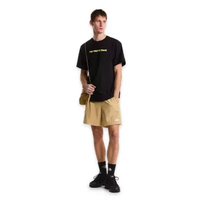 The North Face Nf0A8Gqv M Logo Twist Relaxed Sleeve Tee-Gr Siyah Erkek T-Shirt - 3