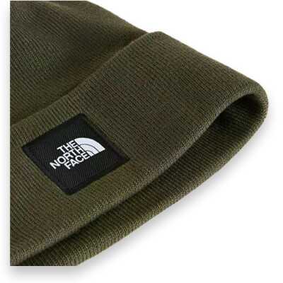 The North Face Nf0A8Hmg Dock Worker Recycled Beanie Haki Unisex Bere - 4