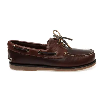Timberland Tb025077 Classic Boat 2 Eye Kahverengi Erkek Ayakkabı - Timberland (1)