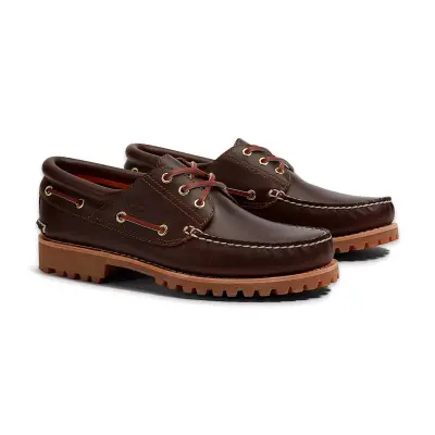 Timberland Tb030003 Authentic Boat Shoe Günlük Kahverengi Erkek Ayakkabı - 1