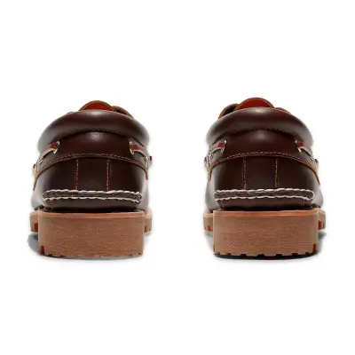 Timberland Tb030003 Authentic Boat Shoe Günlük Kahverengi Erkek Ayakkabı - 4