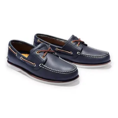 Timberland Tb074036 Classic Boat Boat Shoe Lacivert Erkek Ayakkabı - 1