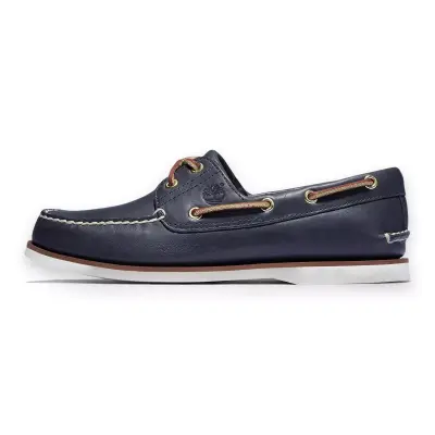Timberland Tb074036 Classic Boat Boat Shoe Lacivert Erkek Ayakkabı - 2