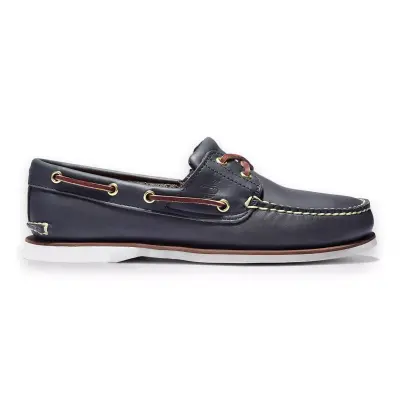 Timberland Tb074036 Classic Boat Boat Shoe Lacivert Erkek Ayakkabı - 3