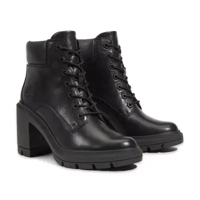 Timberland Tb0A26Sv Allington Heights Mid Lace Up Boot Siyah Kadın Bot - 1