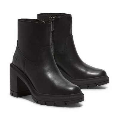 Timberland Tb0A26Wa Allington Heights Mid Zip Up Boot Siyah Kadın Bot - 2