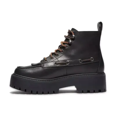 Timberland Tb0A27Yz Stone Street Mid Lace Up Boot Siyah Kadın Bot - 3