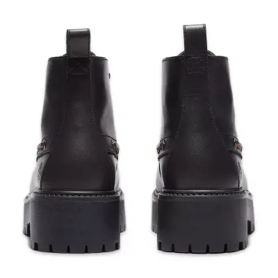 Timberland Tb0A27Yz Stone Street Mid Lace Up Boot Siyah Kadın Bot - 4