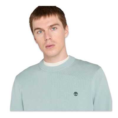 Timberland Tb0A2Bmm Williams River Cotton Yd Sweater Açık Mavi Erkek Sweatshirt - 3