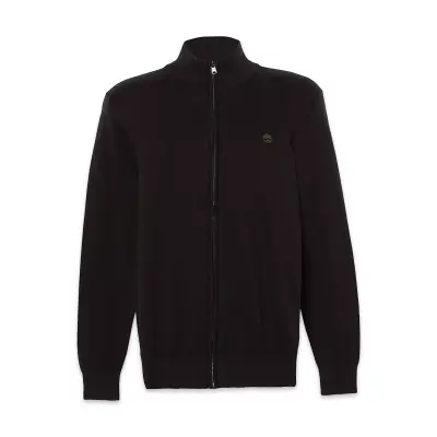 Timberland Tb0A2Bmz Williams River Cotton Yd Full Zip Sweate Siyah Erkek Ceket - 4