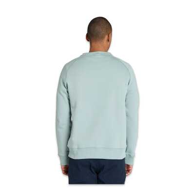 Timberland Tb0A2Bnk Ls Exeter River Basic Brushed Açık Mavi Erkek Sweatshirt - 2