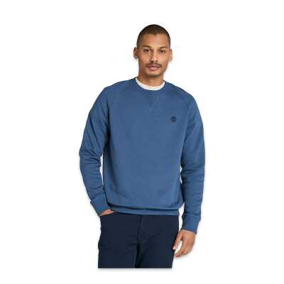 Timberland Tb0A2Bnk Ls Exeter River Basic Brushed Mavi Erkek Sweatshirt - 1