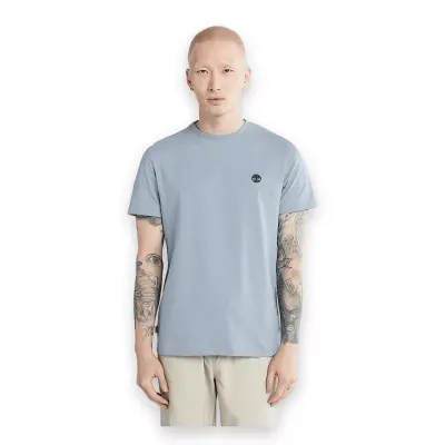 Timberland Tb0A2Bpr Dunstan River Sleeve Tee Açık Mavi Erkek T-Shirt 