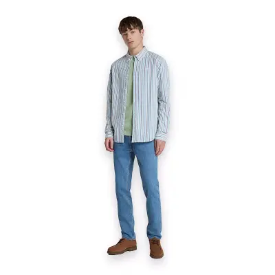 Timberland Tb0A2Bpr Dunstan River Sleeve Tee Açık Yeşil Erkek T-Shirt - 3