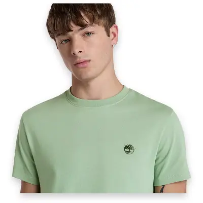Timberland Tb0A2Bpr Dunstan River Sleeve Tee Açık Yeşil Erkek T-Shirt - 4