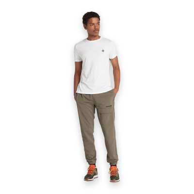 Timberland Tb0A2Bpr Dunstan River Sleeve Tee Beyaz Erkek T-Shirt - Timberland (1)