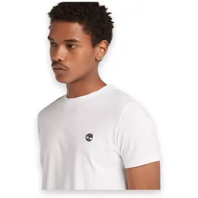 Timberland Tb0A2Bpr Dunstan River Sleeve Tee Beyaz Erkek T-Shirt - 3
