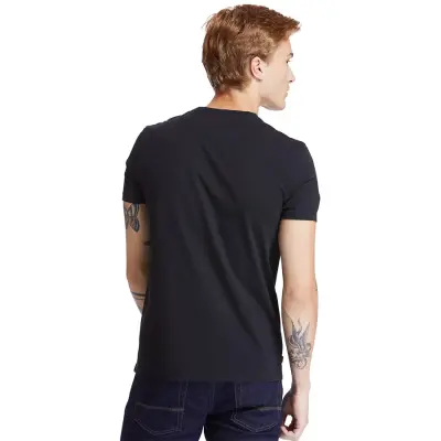 Timberland Tb0A2Bpr Dunstan River Sleeve Tee Siyah Erkek T-Shirt - 2