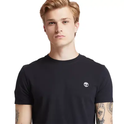 Timberland Tb0A2Bpr Dunstan River Sleeve Tee Siyah Erkek T-Shirt - 5