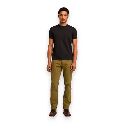 Timberland Tb0A2Bpr Dunstan River Sleeve Tee Siyah Erkek T-Shirt - 2