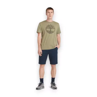 Timberland Tb0A2Dfm Claremont Twill Chino Lacivert Erkek Şort - 4