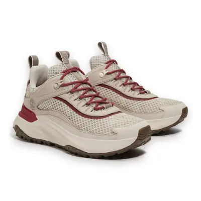 Timberland Tb0A2N4B Motion Access Low Lace Up Waterproof Sneaker Bej Kadın Spor Ayakkabı - 1