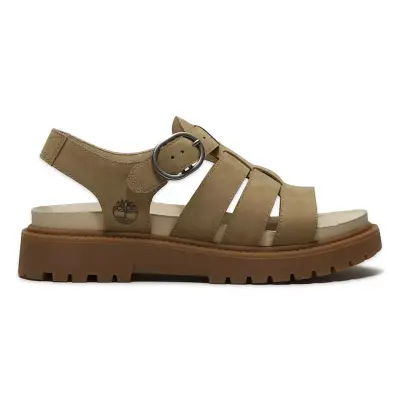 Timberland Tb0A2Q1P Clairemont Way Fisherman Sandal Kahverengi Kadın Sandalet - 1
