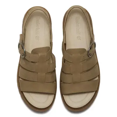 Timberland Tb0A2Q1P Clairemont Way Fisherman Sandal Kahverengi Kadın Sandalet - 3