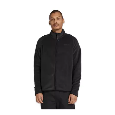Timberland Tb0A2Q7C Polartec 100 Full Zip Fleece Ceket Siyah Erkek Ceket - 1