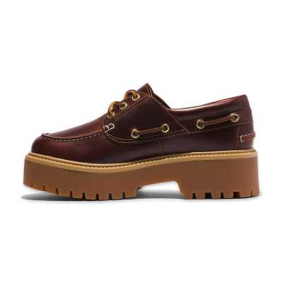 Timberland Tb0A2Qdm Stone Street Boat Shoe Bordo Kadın Ayakkabı - 3