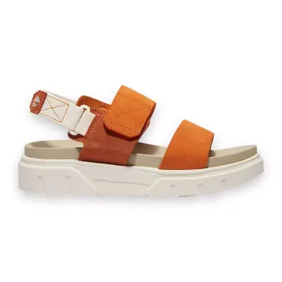Timberland Tb0A2Qja Greyfield Sandal Backstrap Sandal Turuncu Kadın Sandalet - 2