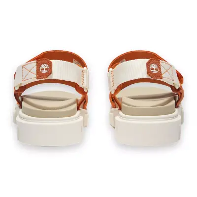 Timberland Tb0A2Qja Greyfield Sandal Backstrap Sandal Turuncu Kadın Sandalet - 4