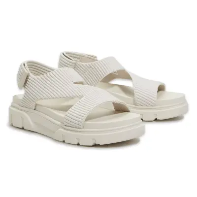 Timberland Tb0A2Qkn Greyfield Sandal Backstrap Sandal Kırık Beyaz Kadın Sandalet 