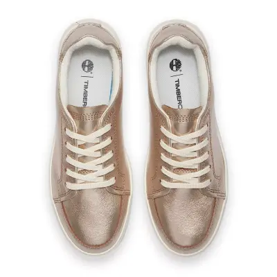Timberland Tb0A41Jx-Z Emerson Street Low Lace Up Sneaker Altın Kadın Spor Ayakkabı - 3