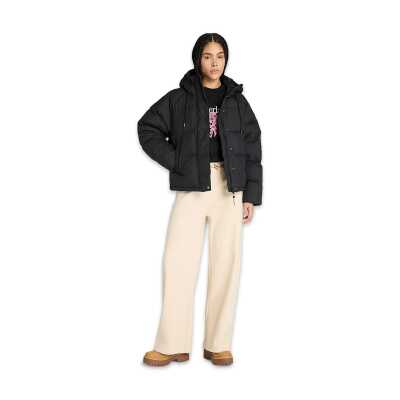 Timberland Tb0A41Wb Lush Comfort Palazzo Pants Krem Kadın Eşofman Altı - 2