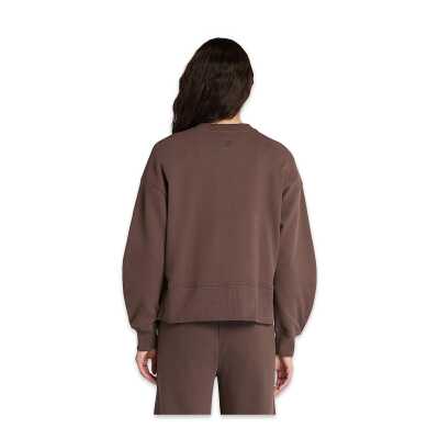 Timberland Tb0A41Zb Lush Comfort Crew Sweat Kahverengi Kadın Sweatshirt - 2