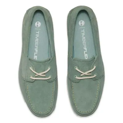 Timberland Tb0A42X7-M Grafton Bay Lace Up Shoe Yeşil Erkek Ayakkabı - 3