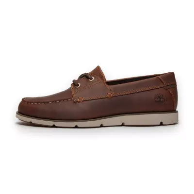 Timberland Tb0A42X7-M Grafton Bay Lace Up Shoe Kahverengi Erkek Ayakkabı - 2