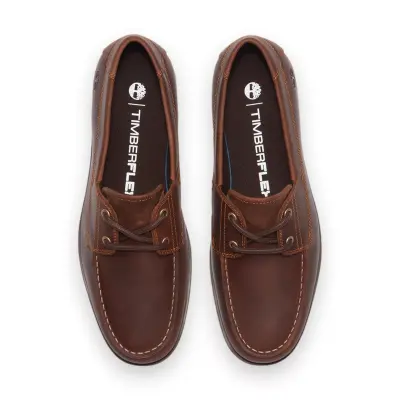 Timberland Tb0A42X7-M Grafton Bay Lace Up Shoe Kahverengi Erkek Ayakkabı - 3