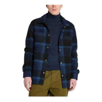 Timberland Tb0A44Hb Wool Blend Shacket Jacket Lacivert Erkek Gömlek - 1