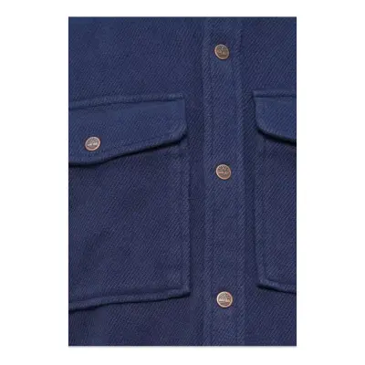Timberland Tb0A44Tn Corduroy Collar Utility Over Gömlek Lacivert Erkek Gömlek - 5