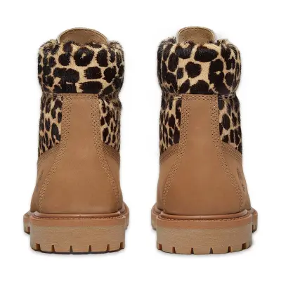 Timberland Tb0A5M5N Timberland Premium 6 Inch Lace Up Boot Bej Kadın Bot - 4