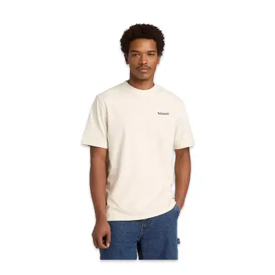Timberland Tb0A5Mky Lake House Back Graphic Tee Beyaz Unisex T-Shirt - 3