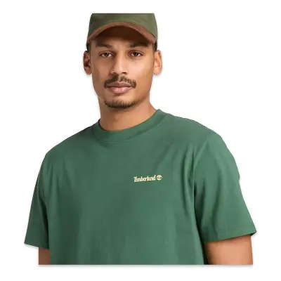 Timberland Tb0A5Mnv Magnet Back Graphic Tee Yeşil Erkek T-Shirt - 4