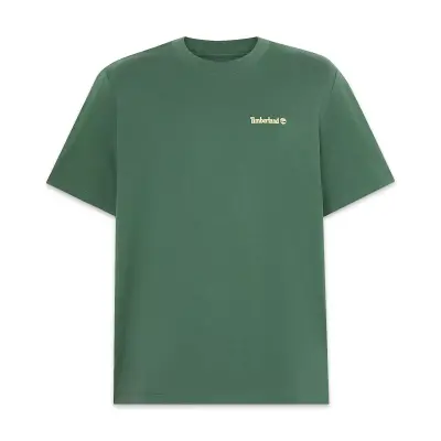 Timberland Tb0A5Mnv Magnet Back Graphic Tee Yeşil Erkek T-Shirt - 5