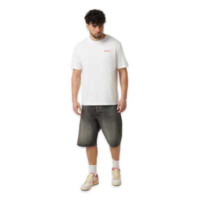 Timberland Tb0A5Mpg Fishing Photo Back Garphic Tee Beyaz Unisex T-Shirt - 3