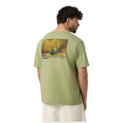 Timberland Tb0A5Mpg Fishing Photo Back Garphic Tee Unisex T-Shirt - 5